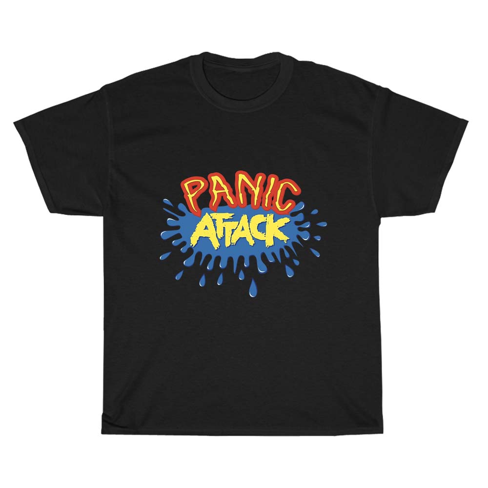 Panik Attaack Logo Men's Unisex T Shirt Size S to 3XL