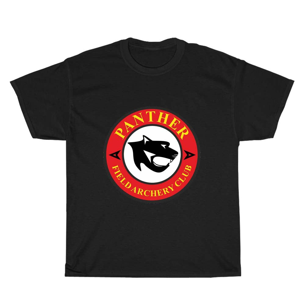 Panther Field Archery Club Logo Men's Unisex T Shirt Size S to 3XL