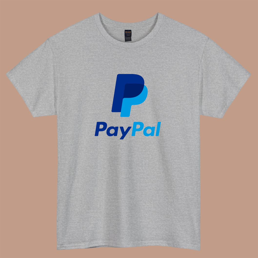 Paypal Logo  short sleeve t shirt S-5XL - P