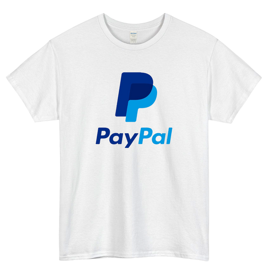 PayPal Logo Mens Unisex Short Sleeve T-Shirt Size S-3XL - P