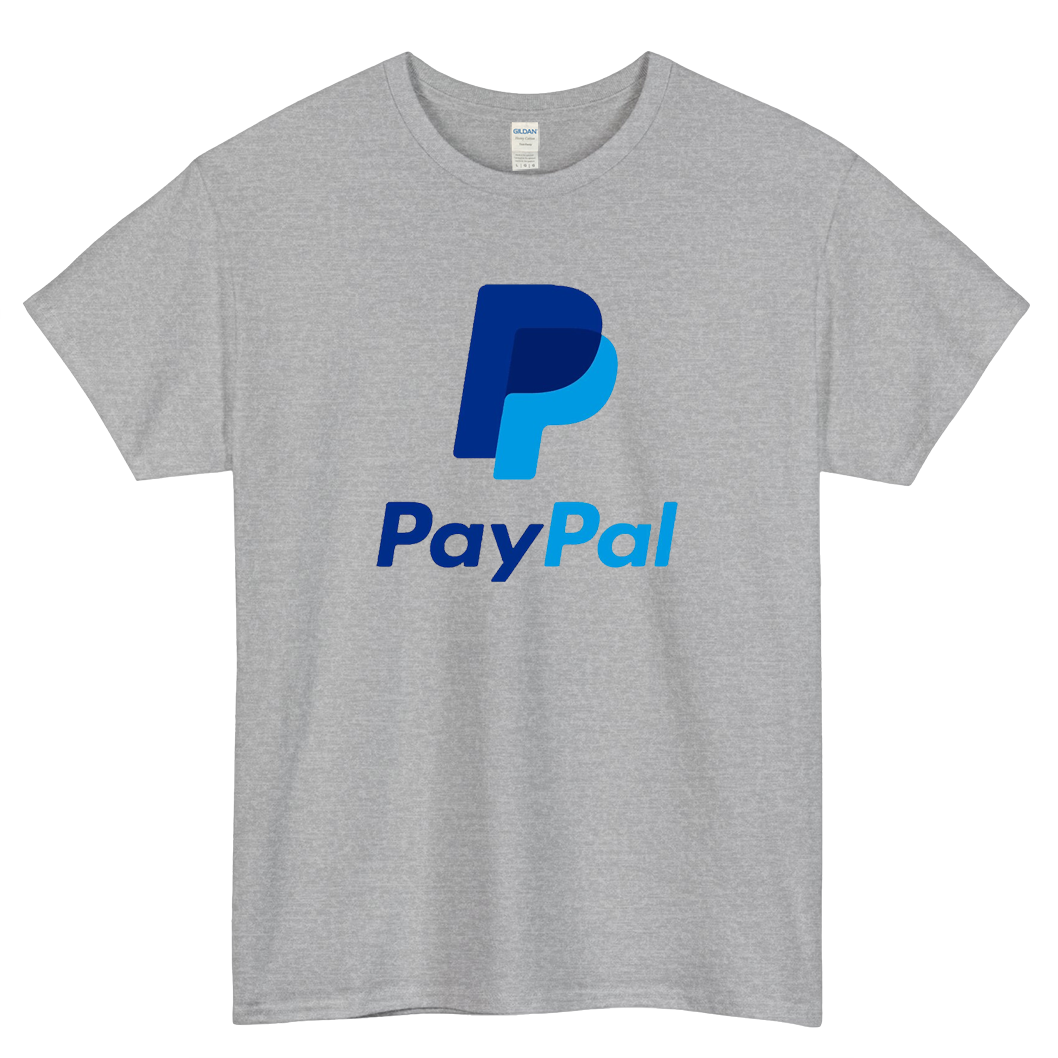 PayPal Logo Mens Unisex Short Sleeve T-Shirt Size S-3XL - P