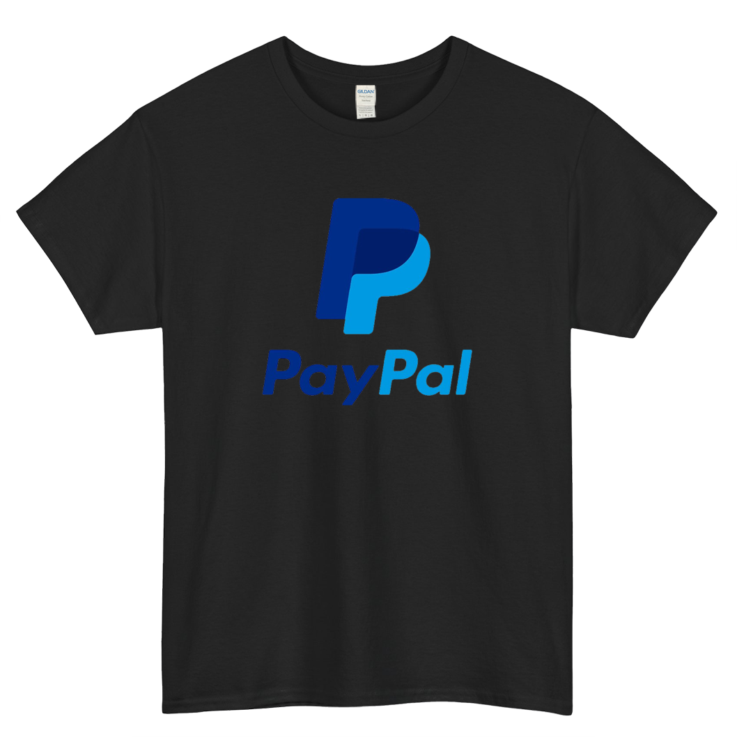 PayPal Logo Mens Unisex Short Sleeve T-Shirt Size S-3XL - P
