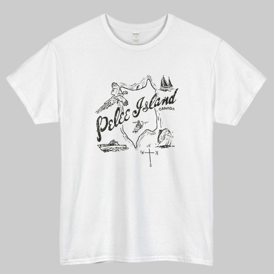 Pelee Island 1868 LOGO SHORT SLEEVE T SHORT S-3XL - P