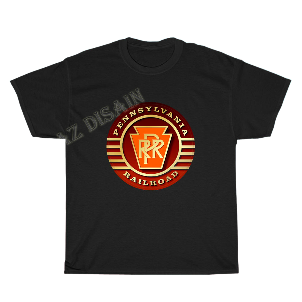 Pennsyl vania Railroad Logo Men's Unisex T Shirt Size S to 3XL