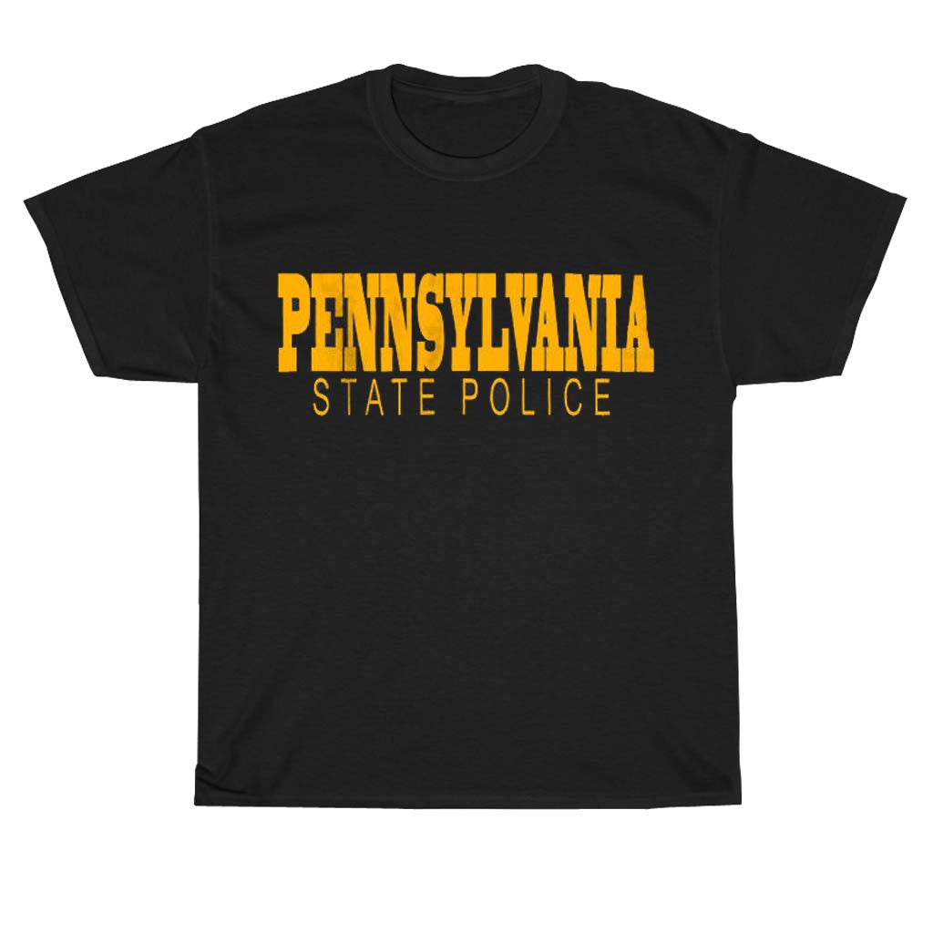 Pennsylvania State Police - Custom logo Unisex Men's T Shirt Size S to 3XL