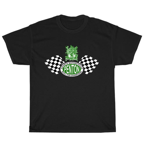 Penton USA 1968 Logo Mens Unisex Short Sleeve Black T-Shirt Size S-3XL