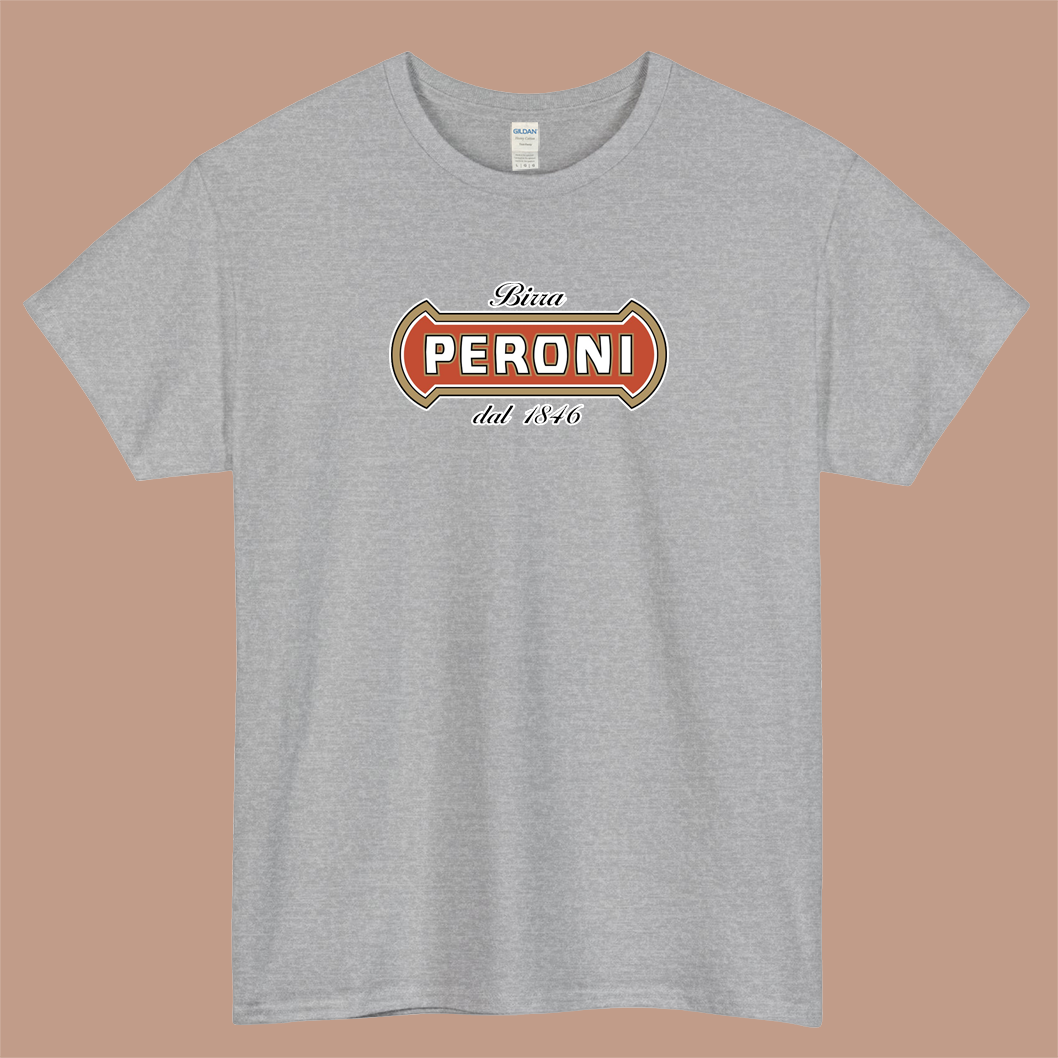 Peroni 1846 - Italy Logo Mens Unisex Short Sleeve T-Shirt Size S-3XL