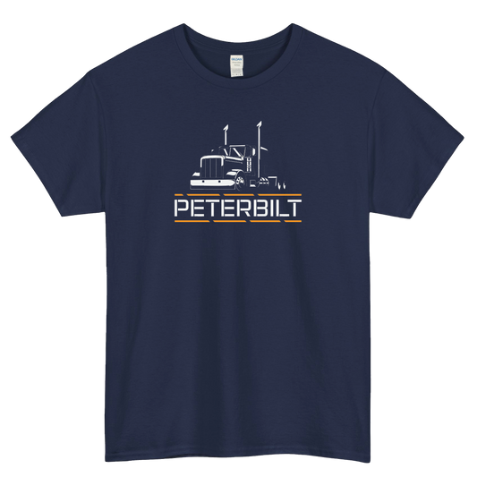 Peterbilt Shirts Old Trucker Gifts LOGO SHORT SLEEVE T SHORT S-3XL - P
