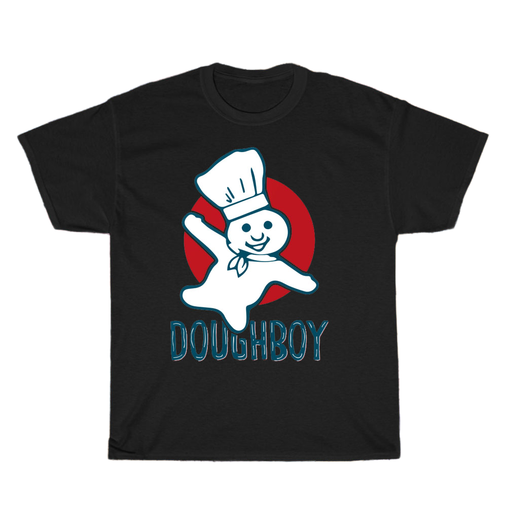Pillsbury Doughboy Logo Men's Unisex T Shirt Size S to 3XL