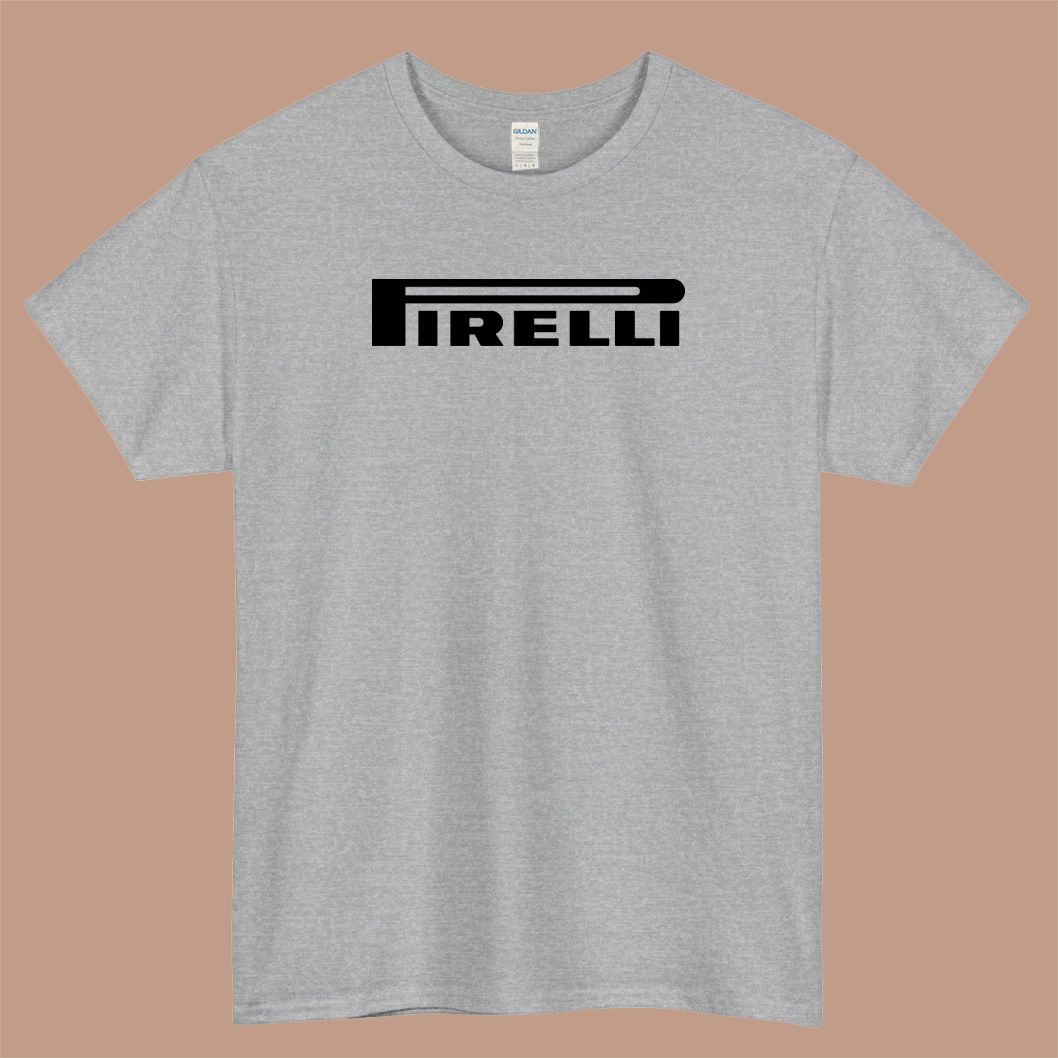 Pirelli Logo Mens Unisex Short Sleeve T-Shirt Size S-3XL - P