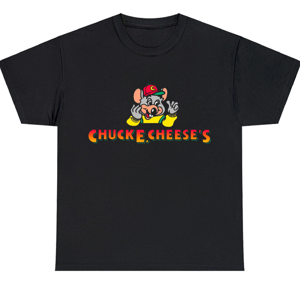 Chuck E Cheese USA Logo Men's Unisex T Shirt Size S to 3XL