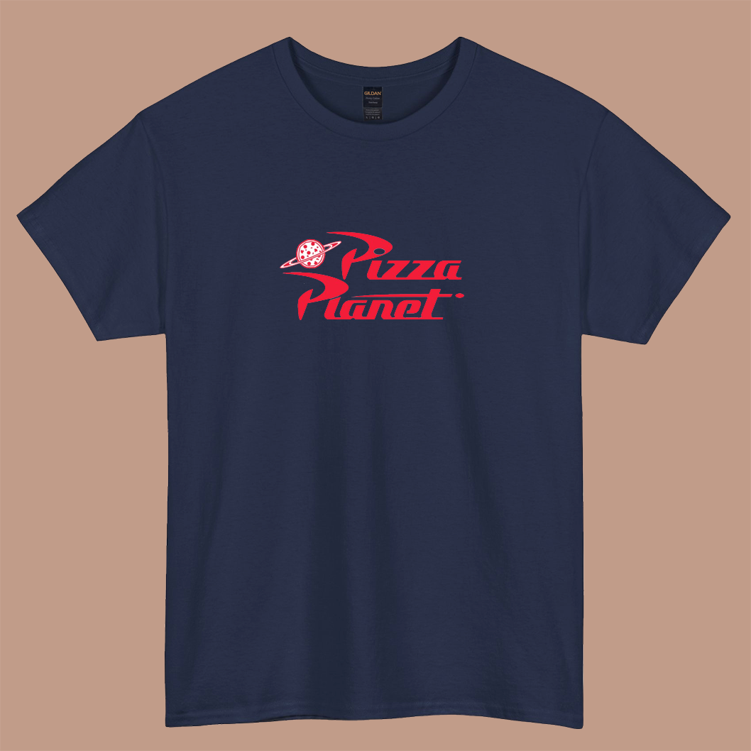 Pizza Planet Logo short sleeve t shirt size S-3XL -P
