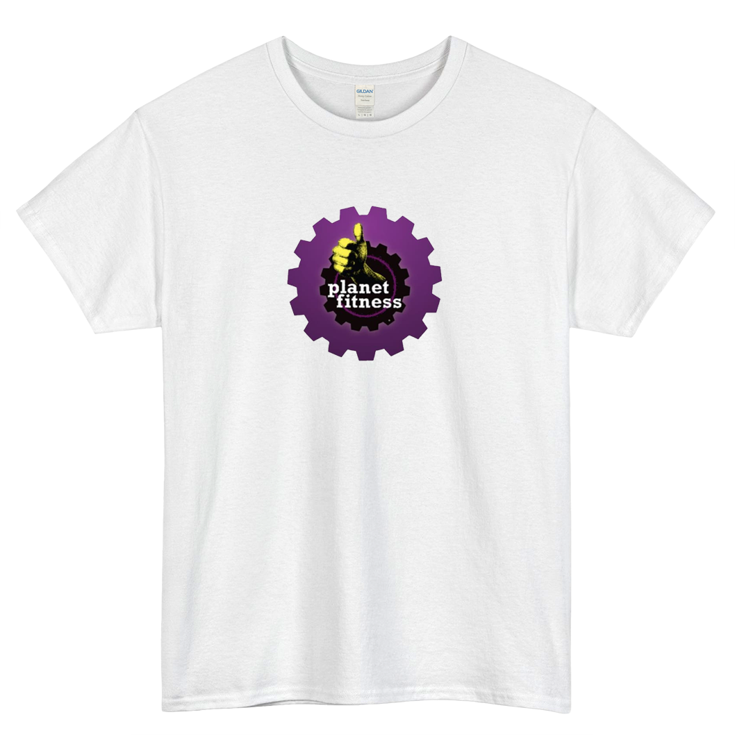 Planet Fitness Gym logo SHORT SLEEVE T SHIRT -P
