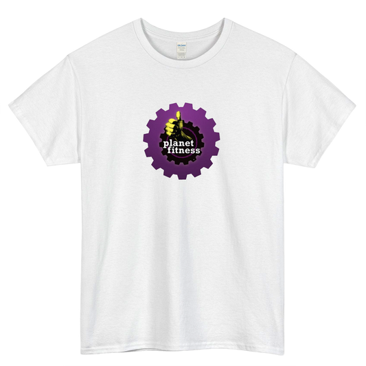 Planet Fitness Gym logo SHORT SLEEVE T SHIRT -P