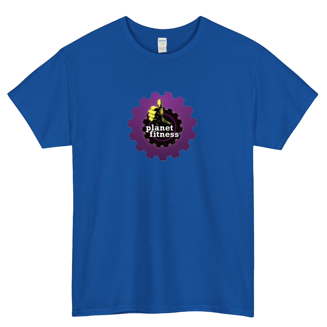 Planet Fitness Gym logo SHORT SLEEVE T SHIRT -P