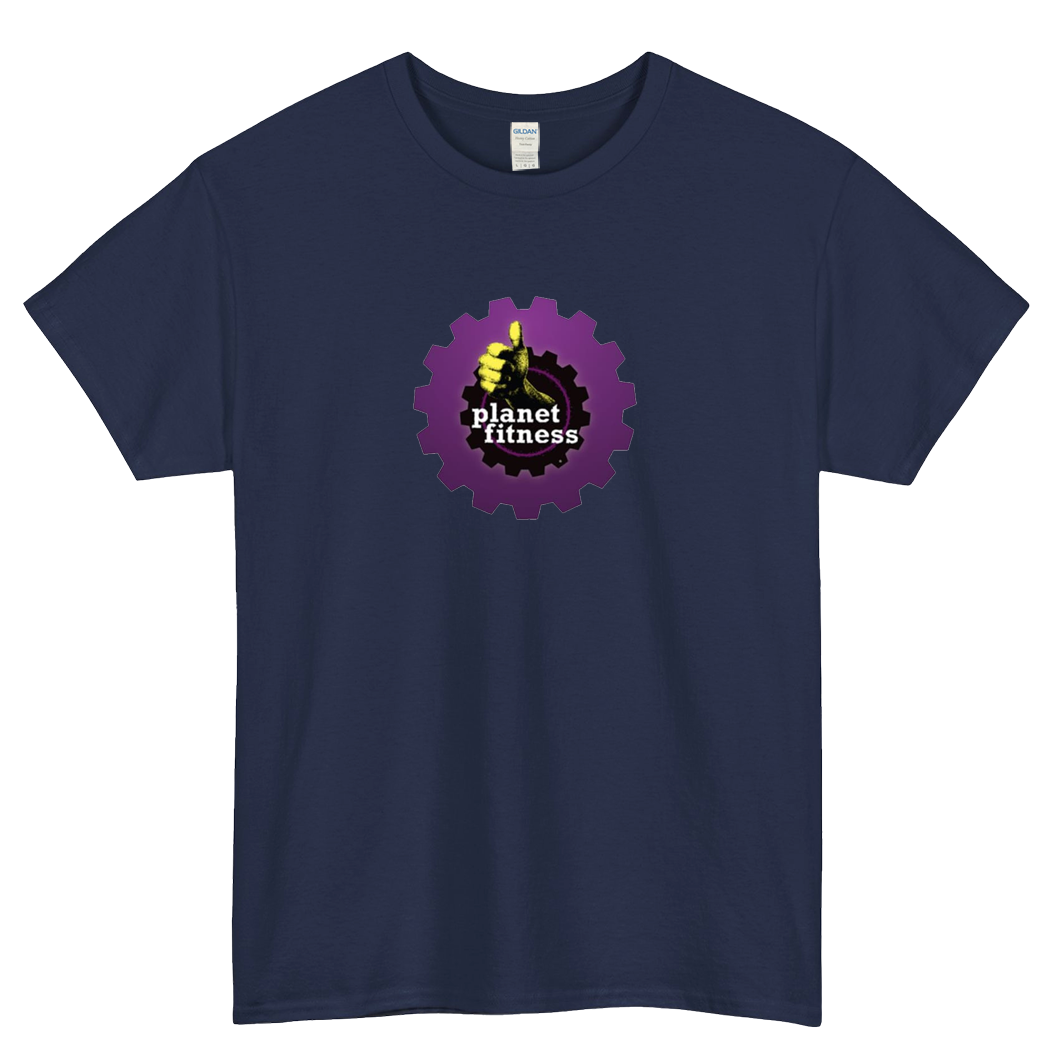 Planet Fitness Gym logo SHORT SLEEVE T SHIRT -P