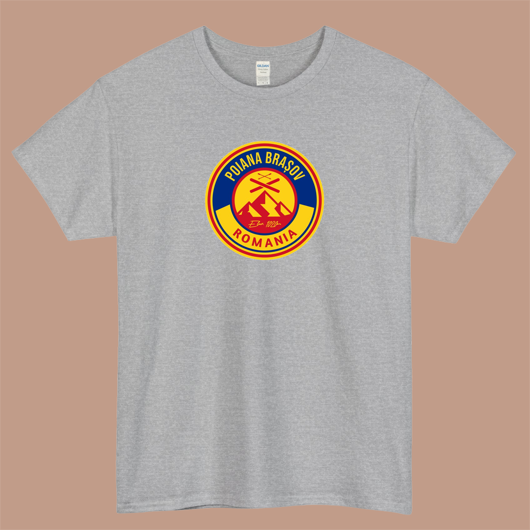Poiana Brasov Romania Ski Logo Mens Unisex Short Sleeve T-Shirt Size S-3XL - P