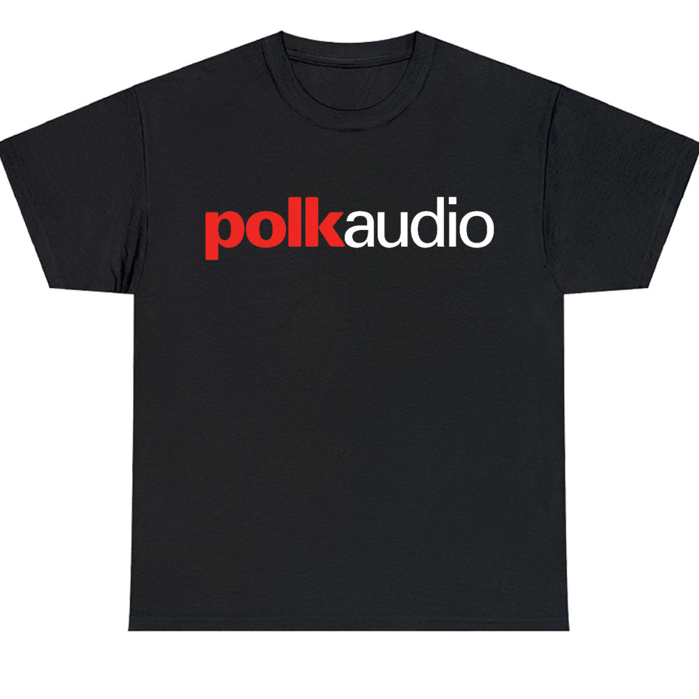 Polk Audio Classic Logo Men's Unisex T Shirt Size S to 3XL