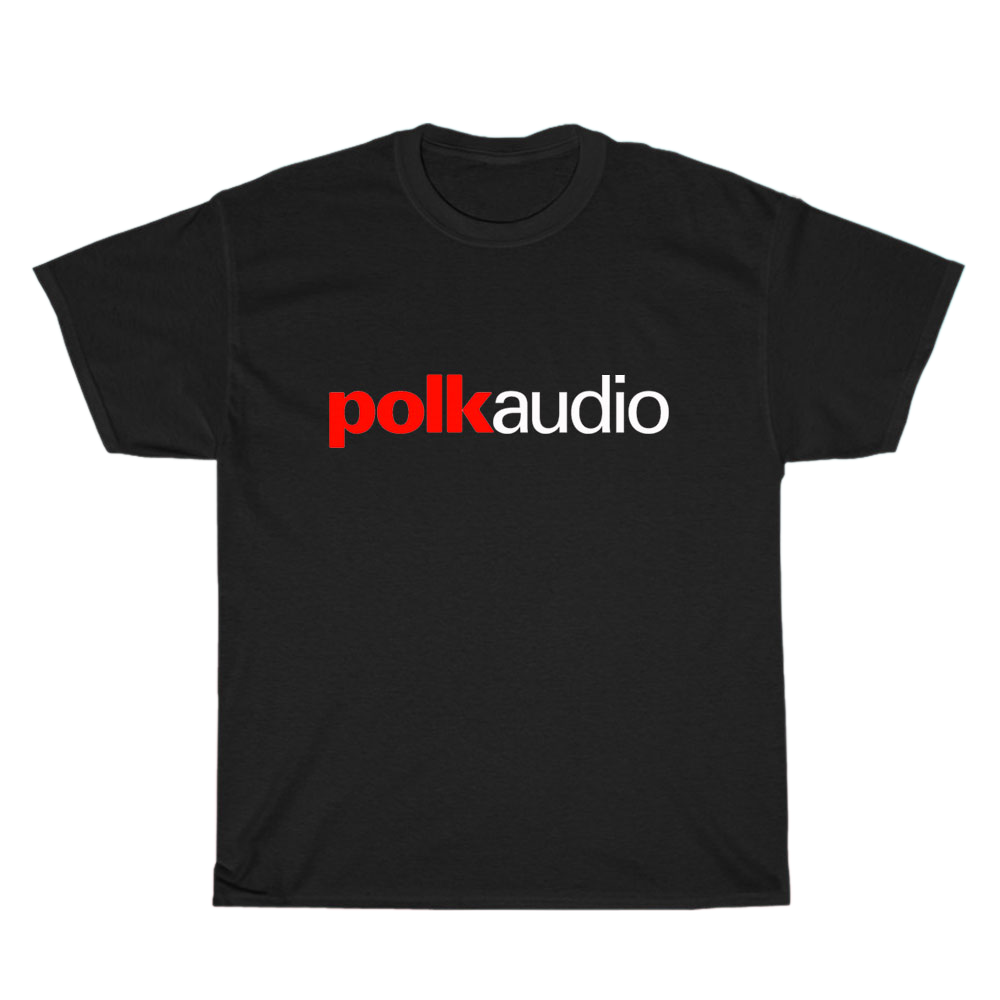 Polk Audio Logo Men's Unisex T Shirt Size S to 3XL