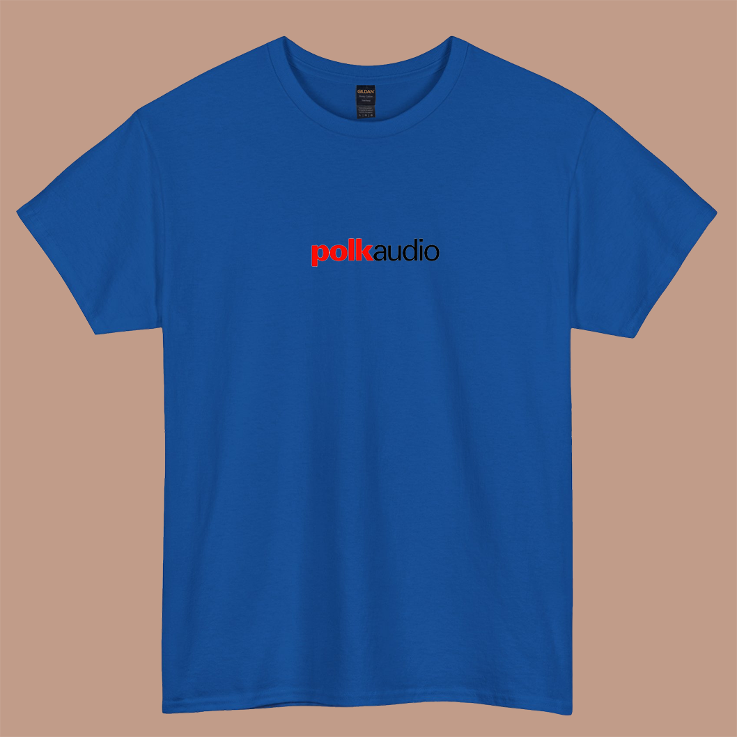 Polk Audio Logo short sleeve t shirt S-3XL -P