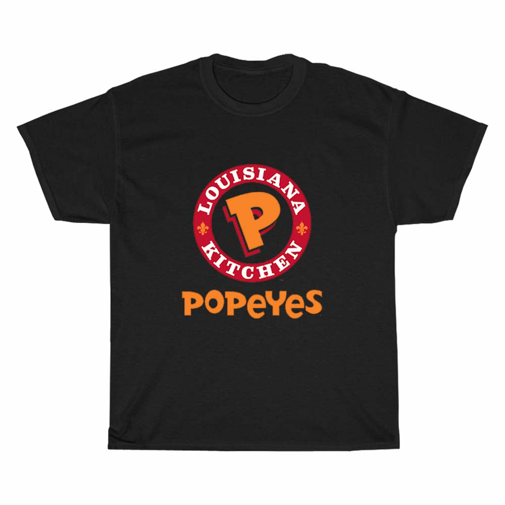 Popeyes Restaurant Logo Men's Unisex T Shirt Size S to 3XL