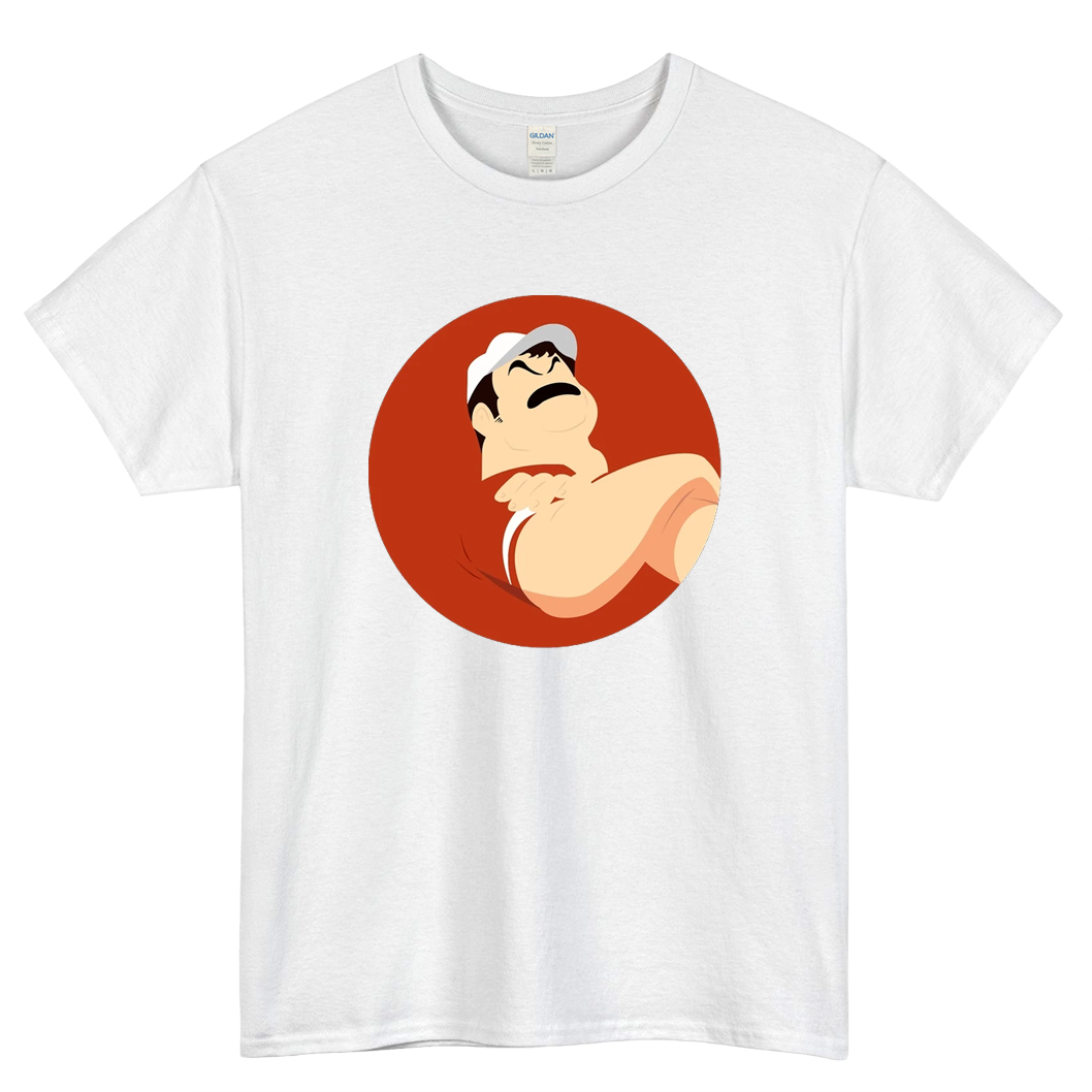 Pops Racer logo Unisex Men TShirt Size S-3XL - P