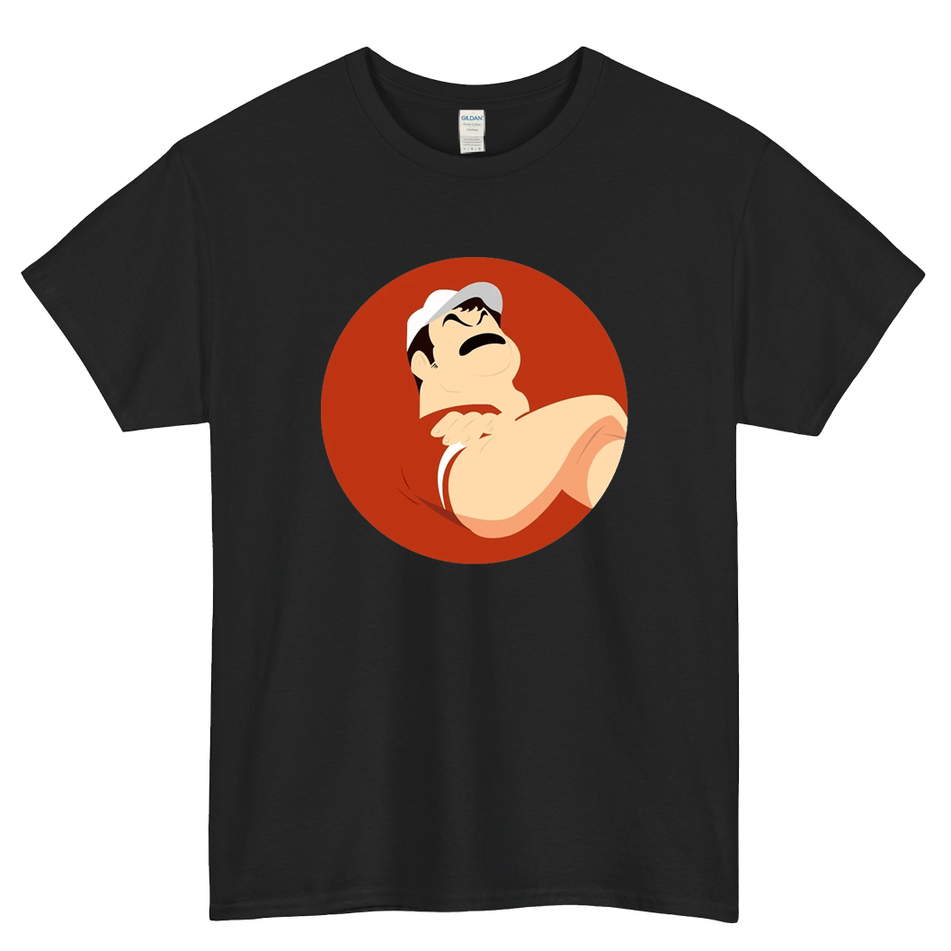 Pops Racer logo Unisex Men TShirt Size S-3XL - P