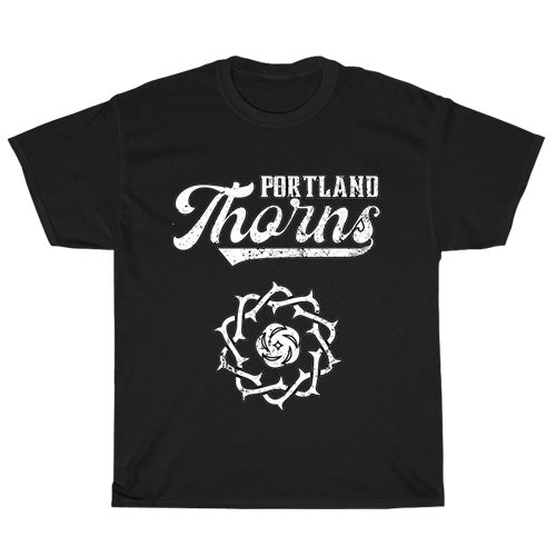 Portland Rose City Logo Thorns Logo Unisex Men's T Shirt Size S to 3XL