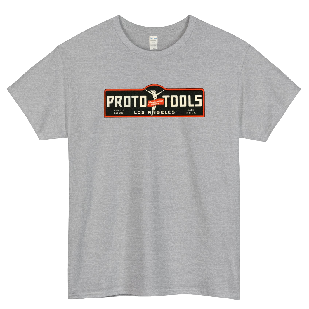 Proto Tools 1940s Logo Mens Unisex Short Sleeve T-Shirt Size S-3XL - P