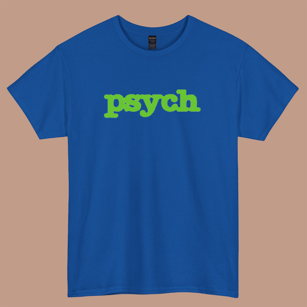 Psych TV Show LOGO short sleeve S-3XL -P