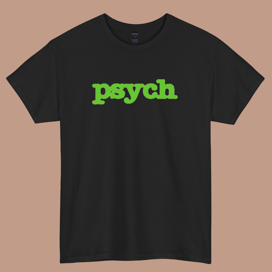 Psych TV Show LOGO short sleeve S-3XL -P