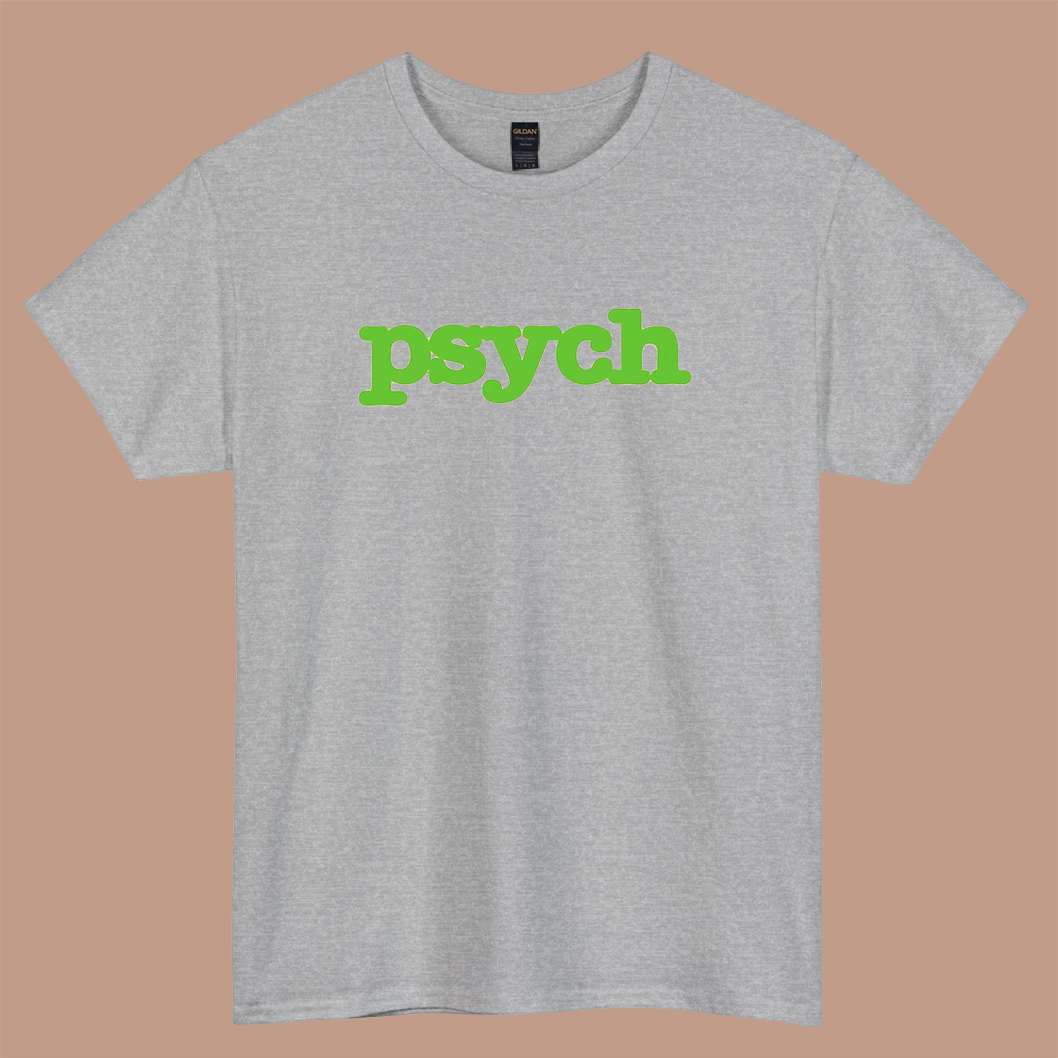 Psych TV Show LOGO short sleeve S-3XL -P