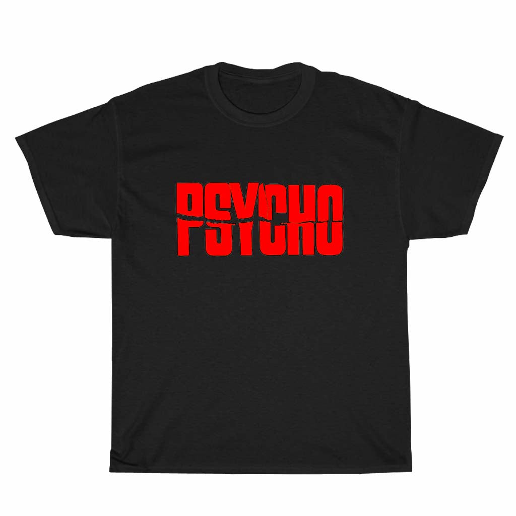 Psycho Movie Film Logo Men's Unisex T Shirt Size S to 3XL