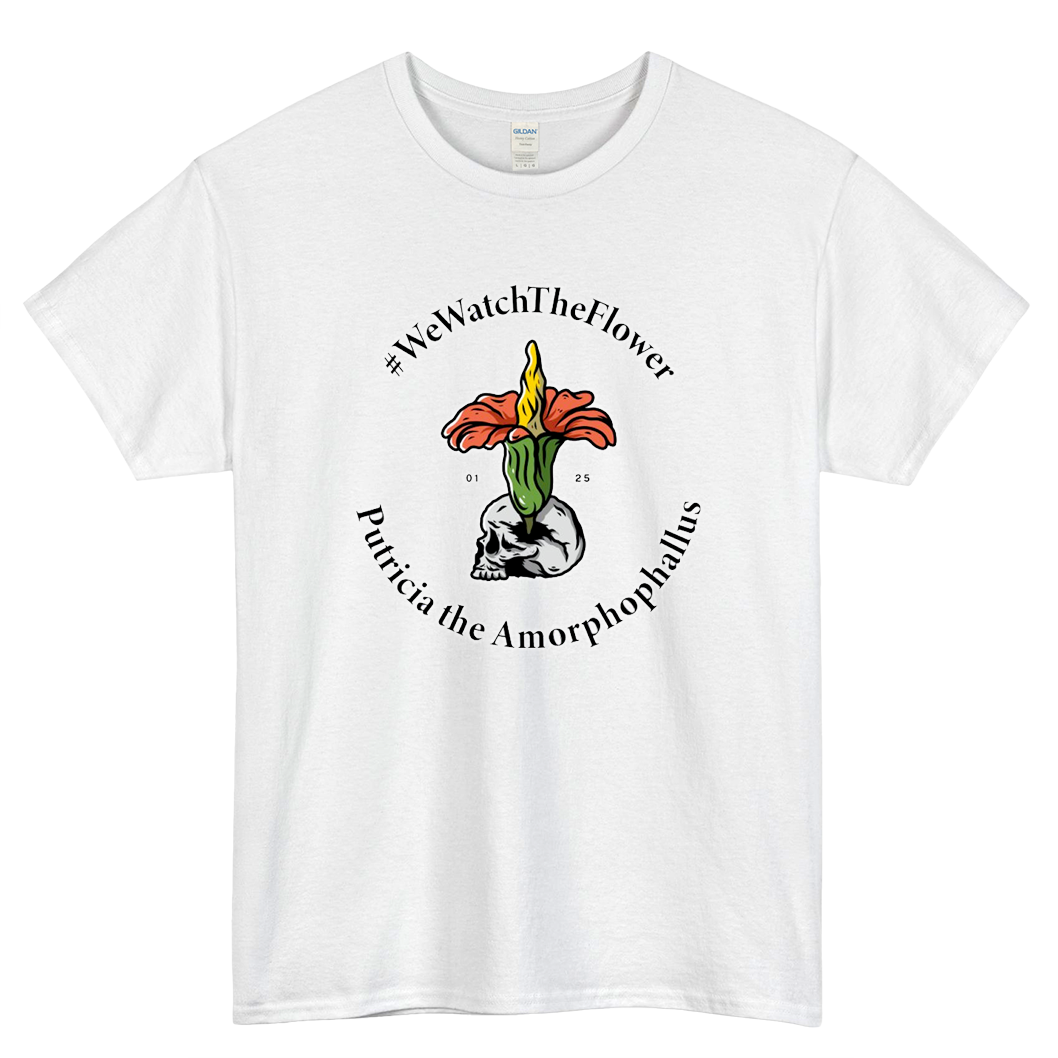 Putricia Amorphophallus Logo Mens Unisex Short Sleeve T-Shirt Size S-3XL - P