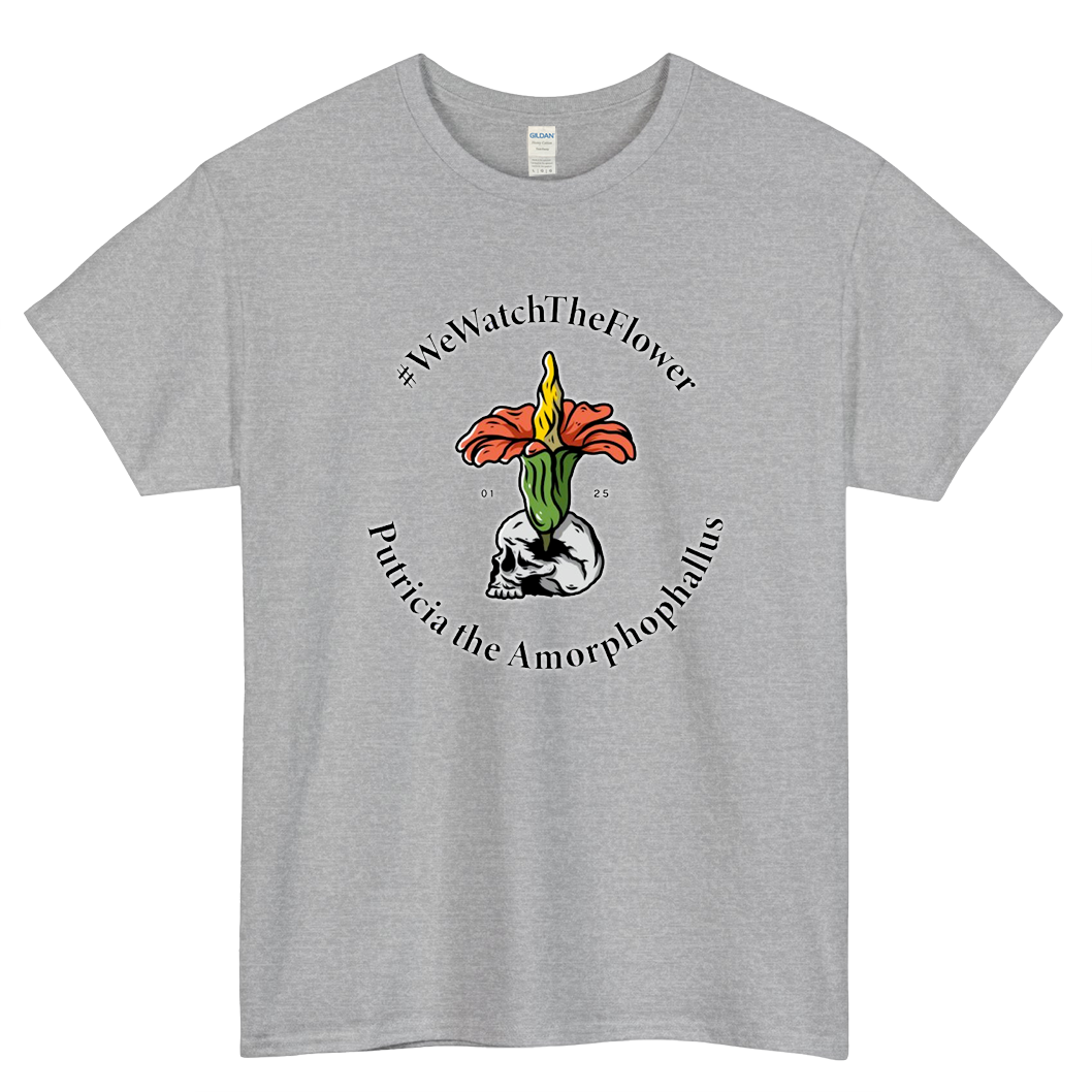 Putricia Amorphophallus Logo Mens Unisex Short Sleeve T-Shirt Size S-3XL - P