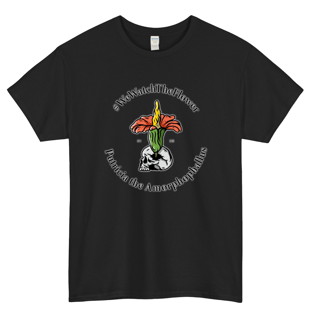 Putricia Amorphophallus Logo Mens Unisex Short Sleeve T-Shirt Size S-3XL - P