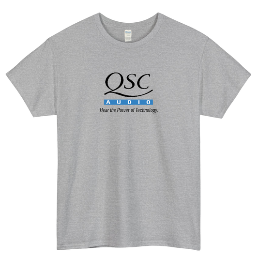 QSC Shure Audio Short Sleeve T-Shirt Size S-3XL -P