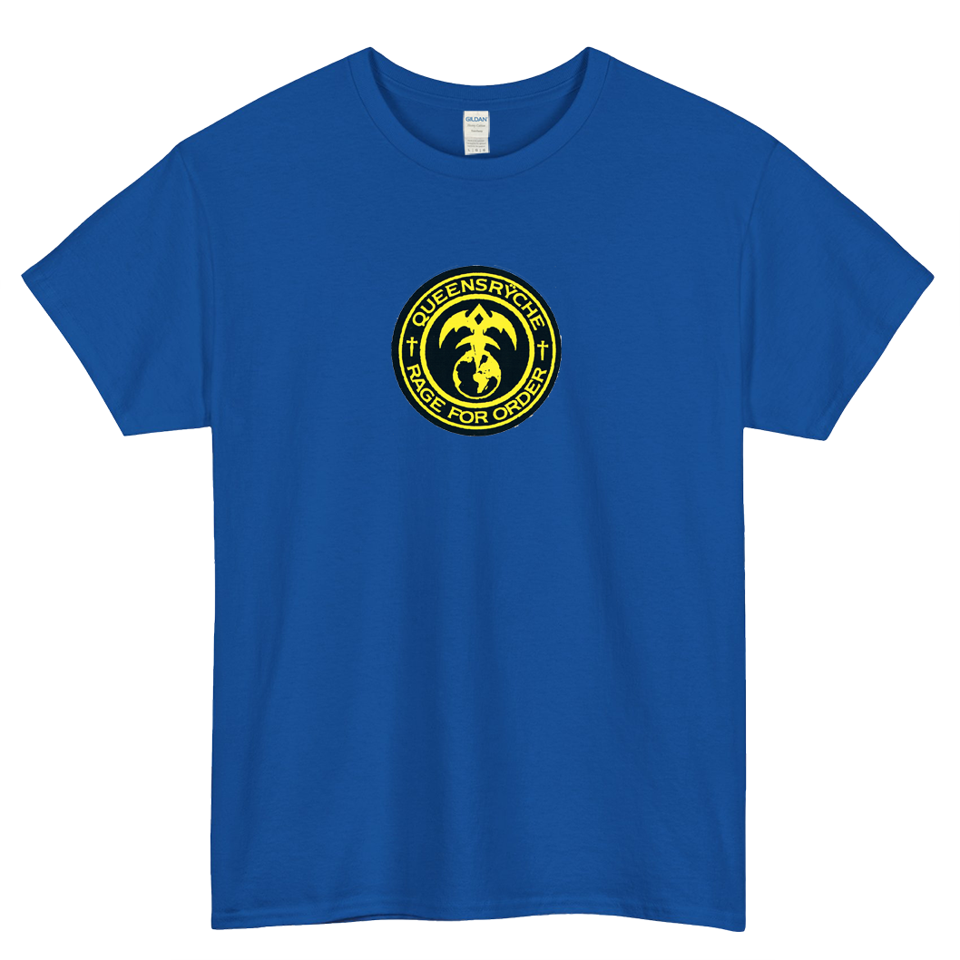 QUEENSRYCHE Rage logo SHORT SLEEVE T SHIRT -P