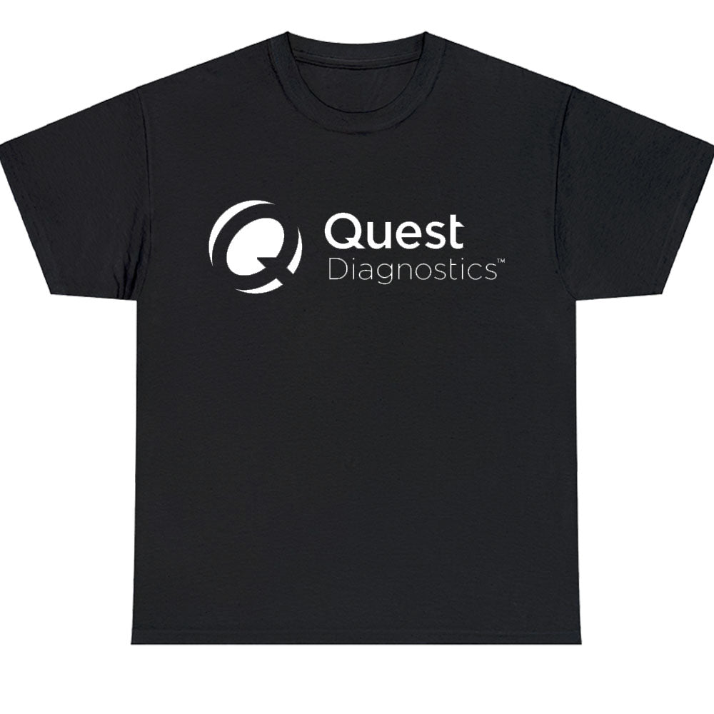 QUEST Diagnostics Logo Men's Unisex T Shirt Size S to 3XL