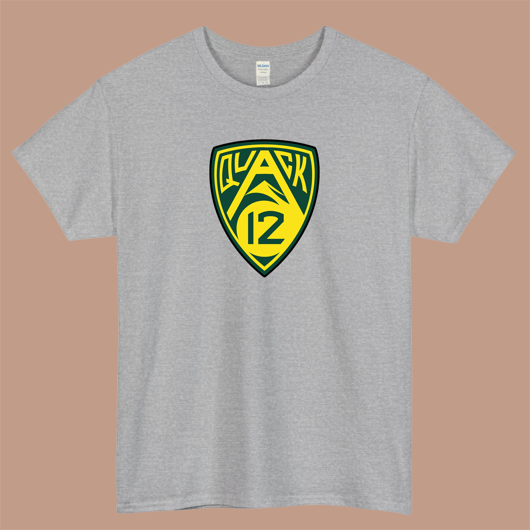 Quack 12 Logo Mens Unisex Short Sleeve T-Shirt Size S-3XL - P