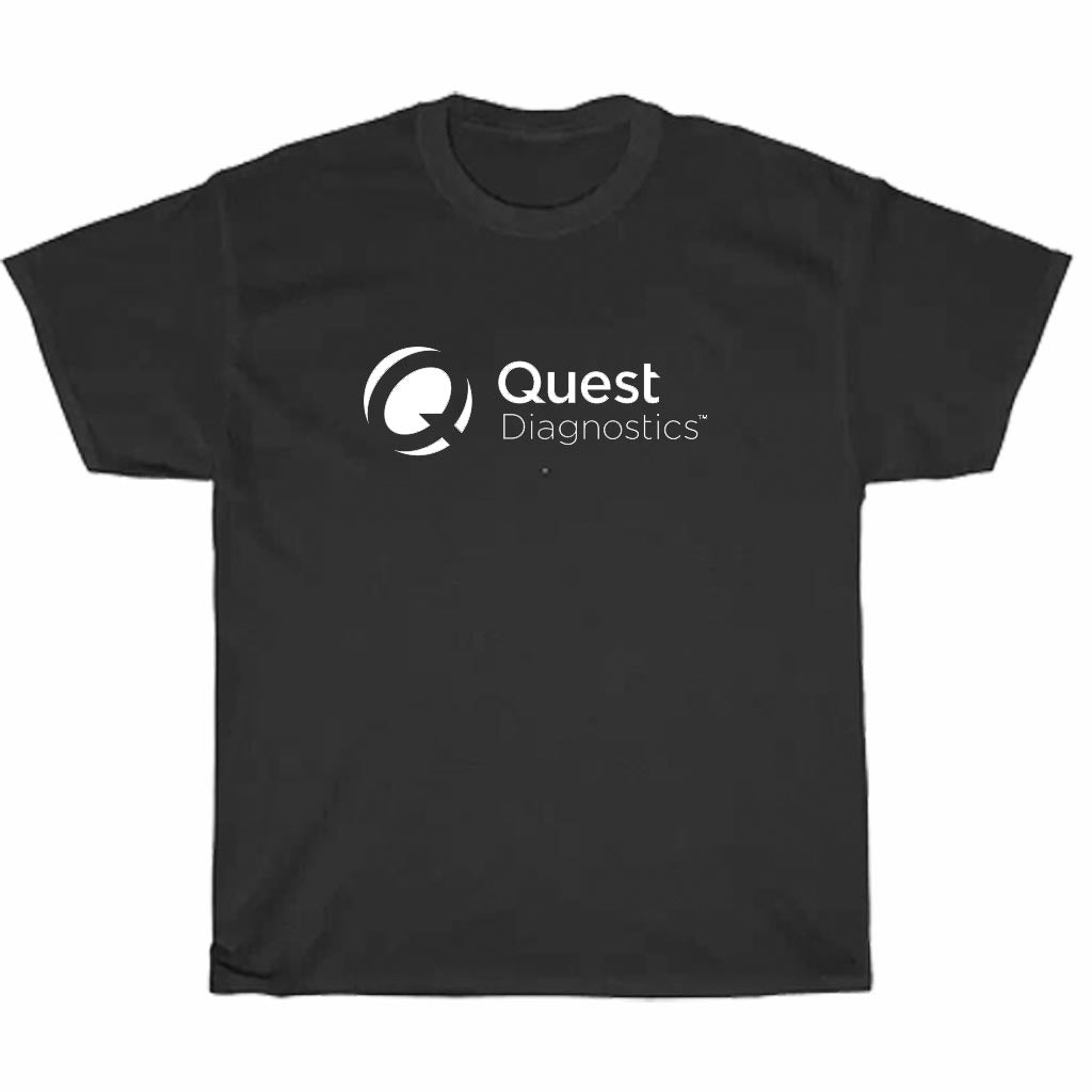 Quest Diagnostics Logo Men's Unisex T Shirt Size S to 3XL
