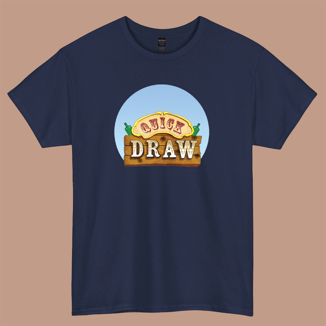 Quick Draw logo short sleeve t shirt S-3XL -P