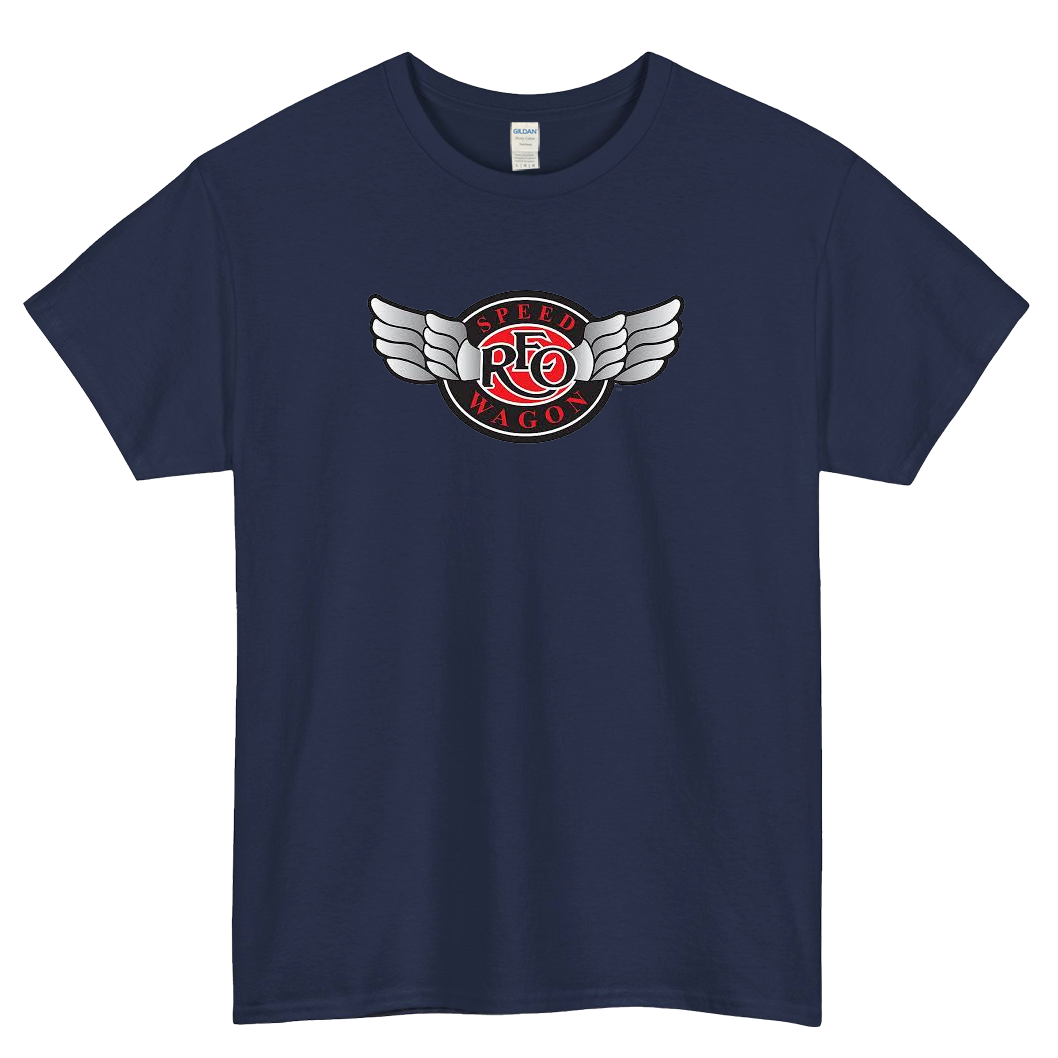 REO Speed Wagon logo SHORT SLEEVE T SHIRT -P