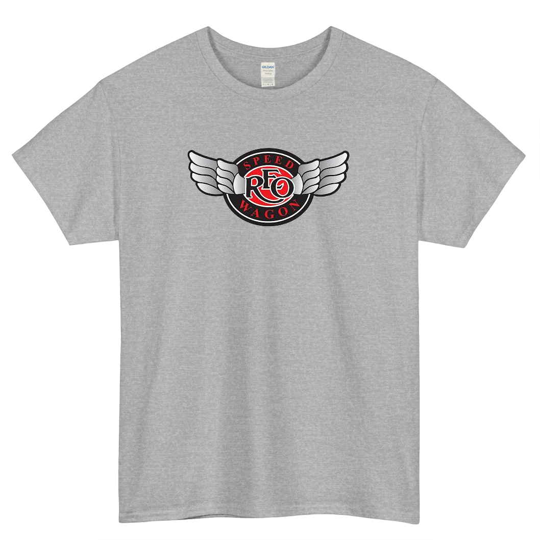 REO Speed Wagon logo SHORT SLEEVE T SHIRT -P