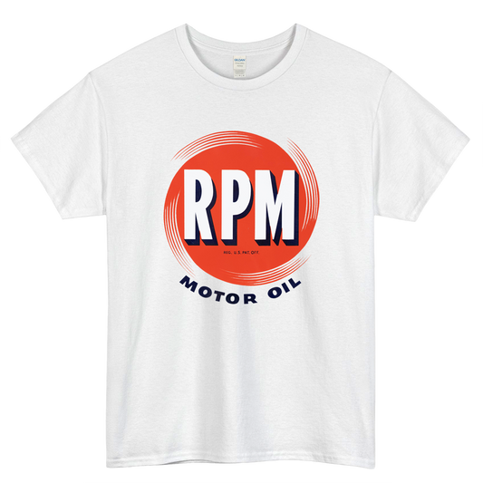 RPM Motor Oil Logo Mens Unisex Short Sleeve T-Shirt Size S-3XL - P