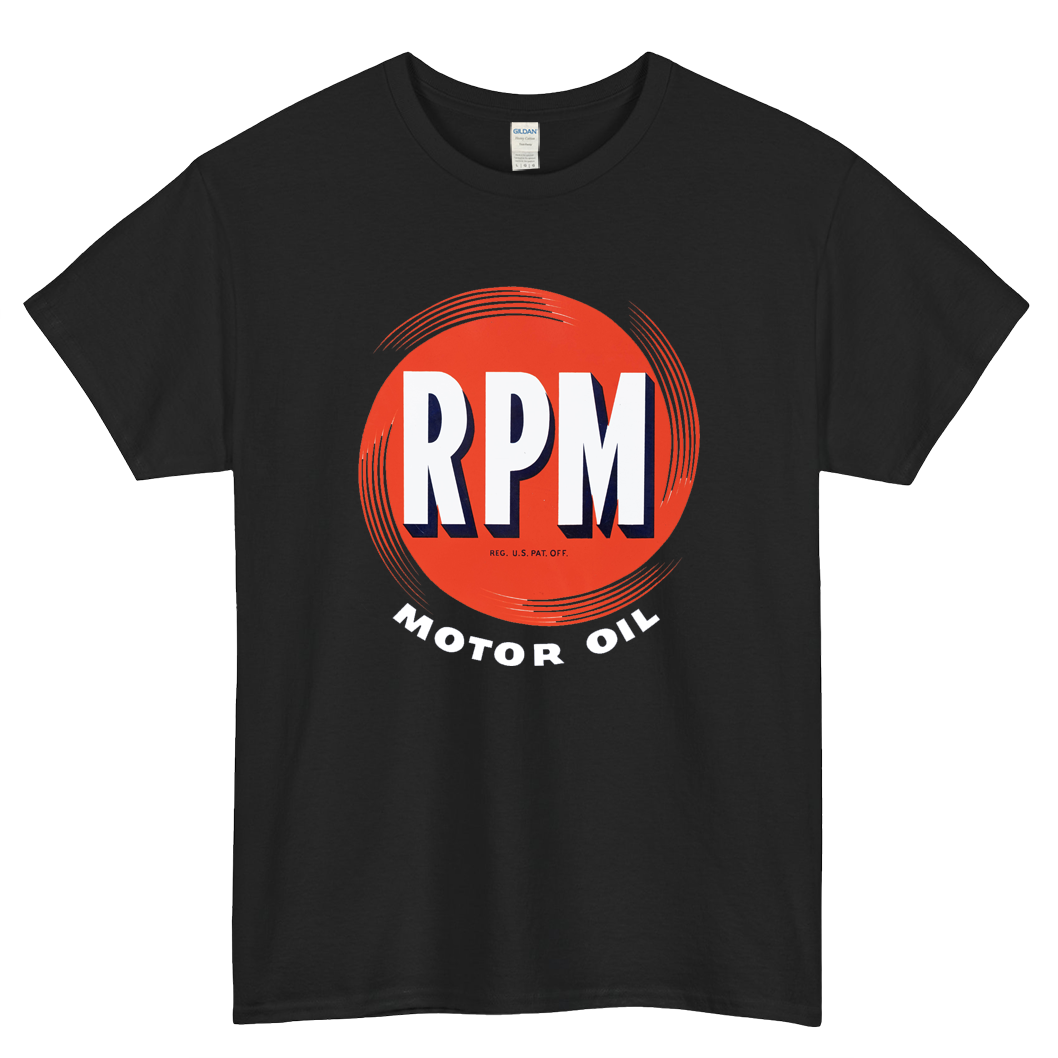 RPM Motor Oil Logo Mens Unisex Short Sleeve T-Shirt Size S-3XL - P