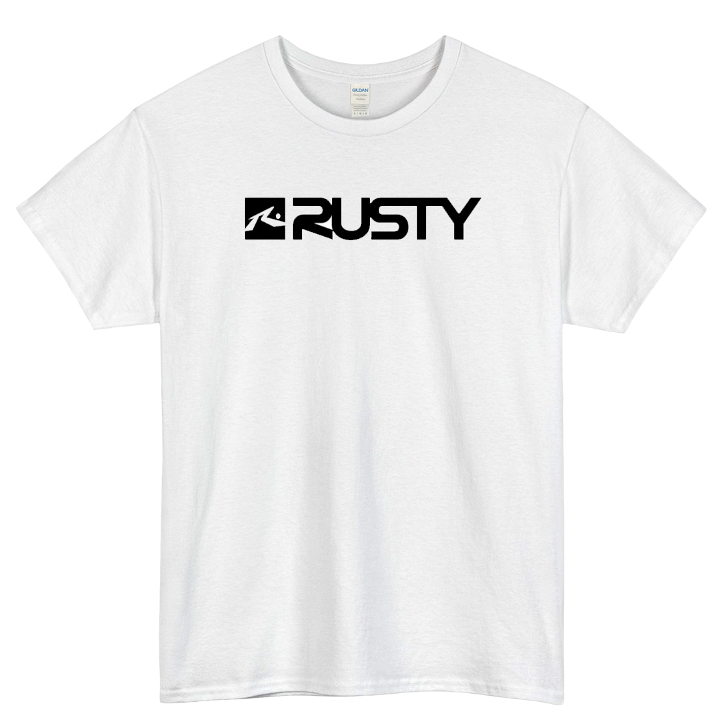 RUSTY Logo Mens Unisex Short Sleeve T-Shirt Size S-3XL - P