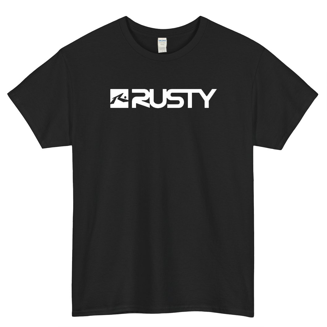 RUSTY Logo Mens Unisex Short Sleeve T-Shirt Size S-3XL - P