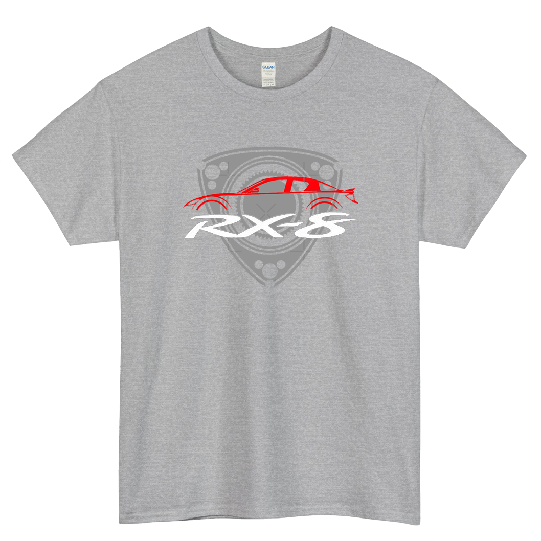 RX8 Rotor Essential Logo short sleeve t shirt S-3X - P