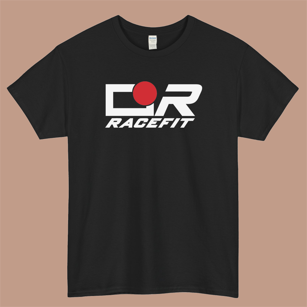 Racefit JW Moto Logo Mens Unisex Short Sleeve Black T-Shirt Size S-3XL